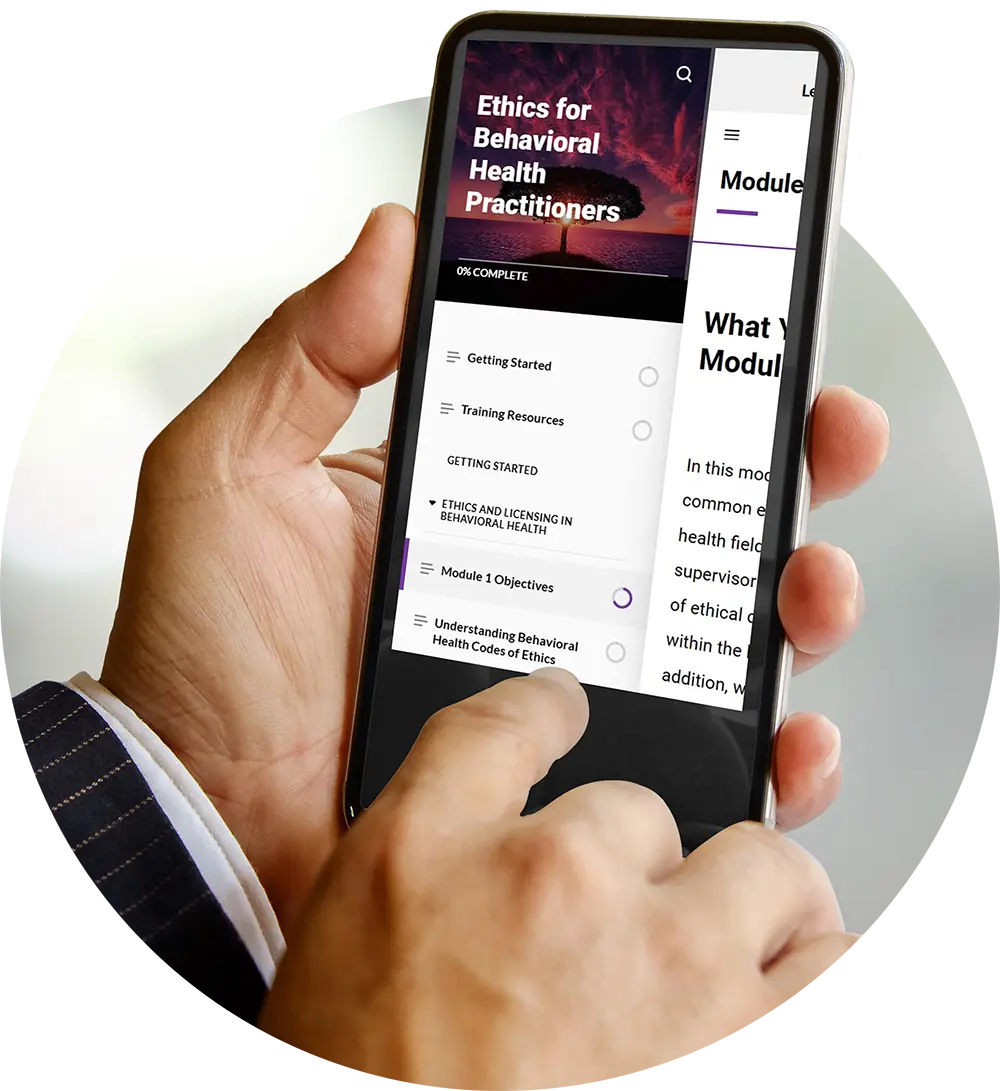 Hands holding mobile phone for Case Studies