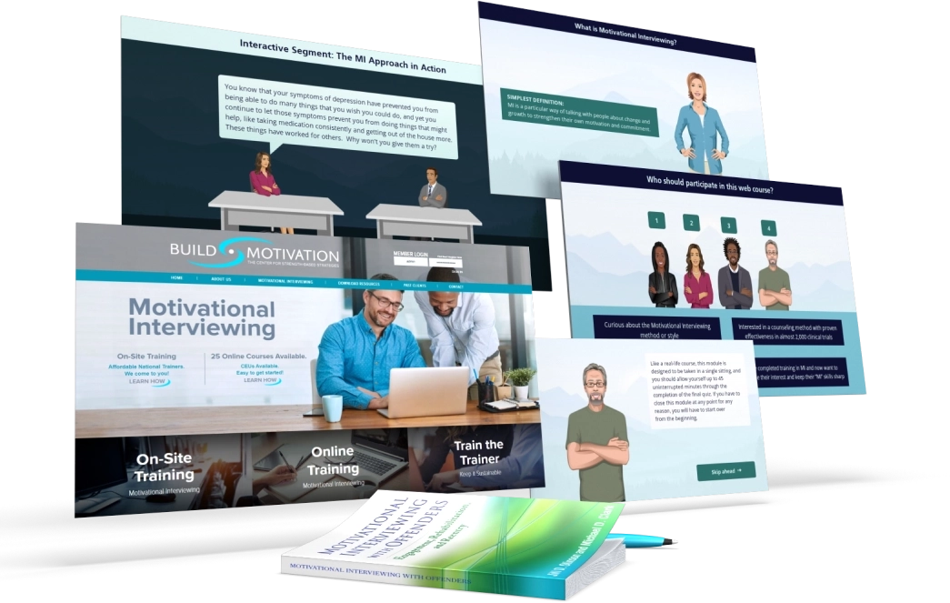 Build Motivation LMS Screen Shots